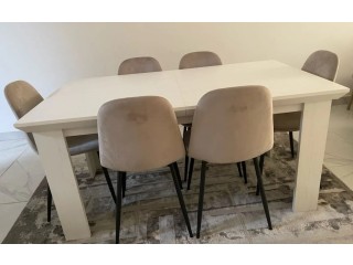6 person dining table