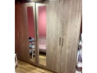 Wooden wardrobe